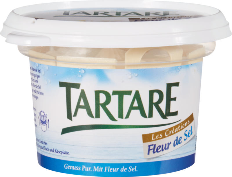 Tartare Frischkäse Les Créations, Fleur de Sel, 2 x 150 g