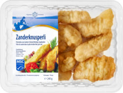 Gourmet Fisheries Zanderknusperli , Herkunft siehe Verpackung, 220 g