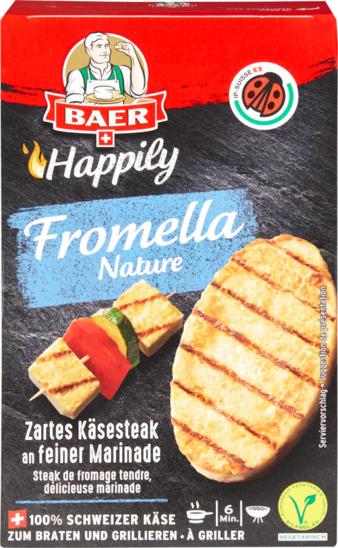 Baer IP-Suisse Fromella Grillkäse Nature , 220 g