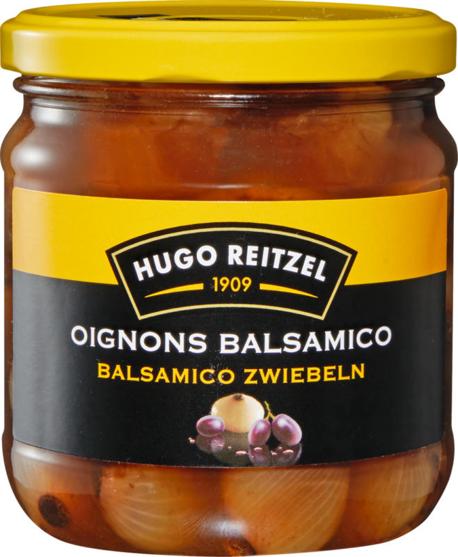 Cipolle al balsamico Hugo Reitzel , 240 g