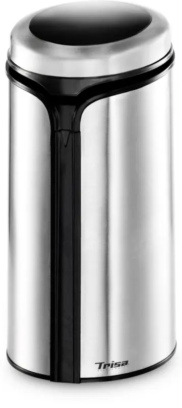 Kaffeemühle Macinino Caffè in Edelstahlfarben