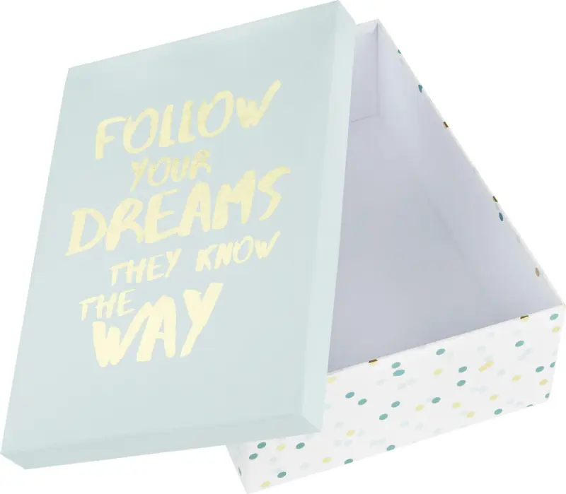 Geschenkbox Dreams Blau