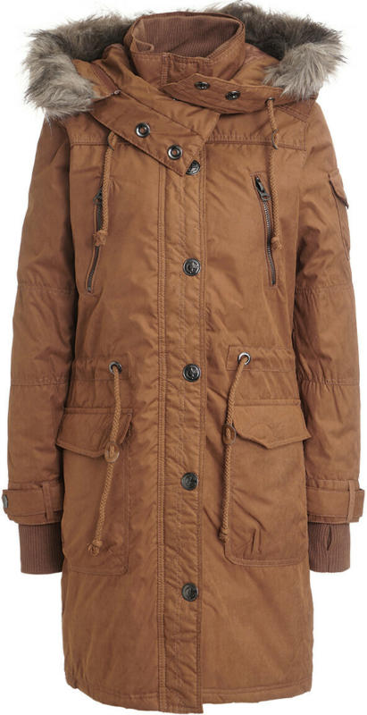 Damen Parka mit abnehmbarer Kapuze