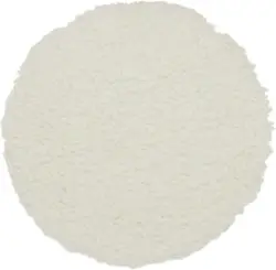 Sitzkissen Darcy in Weiß Ø ca. 40cm