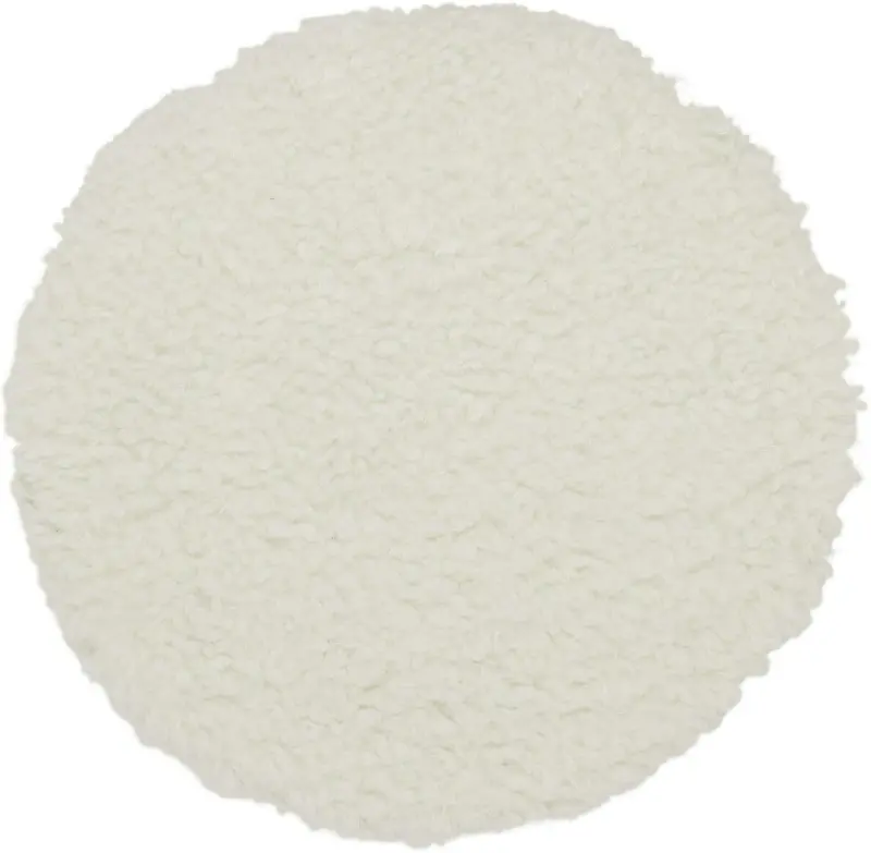 Sitzkissen Darcy in Weiß Ø ca. 40cm