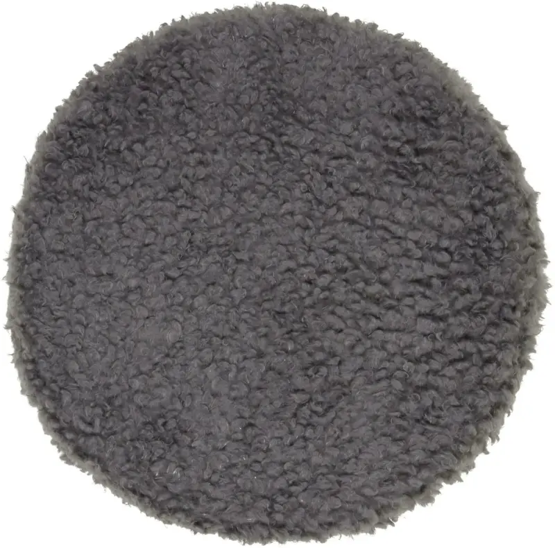 Sitzkissen Darcy in Grau Ø ca. 40cm