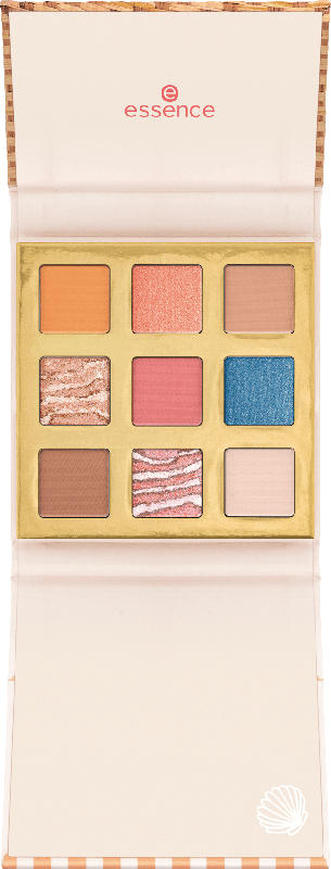essence cosmetics Lidschattenpalette Vintage BEACH 01