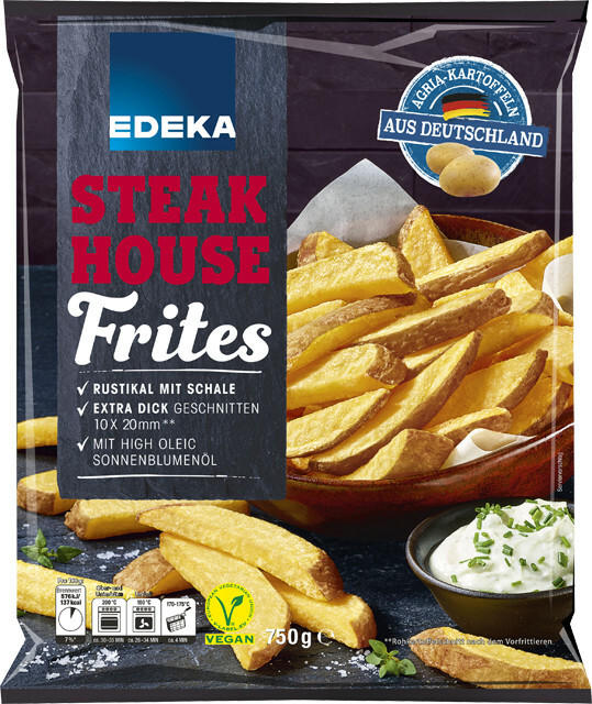 EDEKA Steakhouse Frites mit Schale