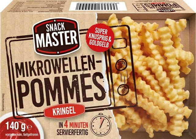 Snackmaster Mikrowellen Pommes Kringel