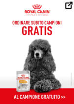 Royal Canin Ordina ora campioni gratuiti - bis 01.10.2021