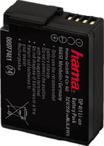 MediaMarkt HAMA Batterie Li-Ion DP 461 pour Panasonic DMW-BLC12 - Batterie (Noir)