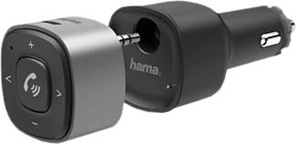HAMA 00014159 - Récepteur Bluetooth (Noir/Argent)