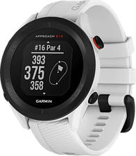 GARMIN Approach S12 - Montre GPS de golf (Blanc/Noir)