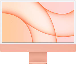 APPLE CTO iMac (2021) M1 - PC tutto-in-uno (24 ", 256 GB SSD, Arancione)