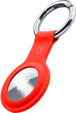 CELLULAR LINE Key Ring - Portachiavi AirTag (Rosso)