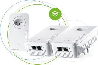 DEVOLO Magic 1 WiFi 2-1-3 - Adaptateur Powerline (Blanc)