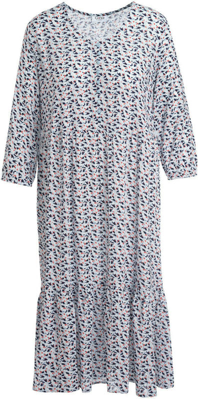 Damen Midikleid mit Allover-Print (Nur online)