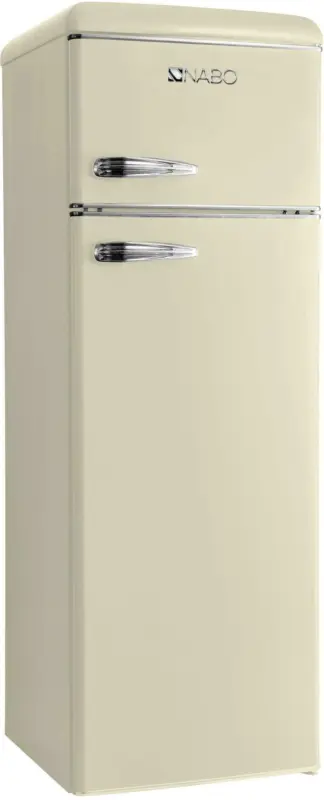 Kühl-Gefrier-Kombination Nabo KGR 2420 Creme
