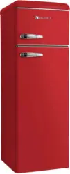 Kühl-Gefrier-Kombination Nabo KGR 2422 Rot