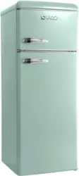 Kühl-Gefrier-Kombination Nabo KGR 2124 Türkis