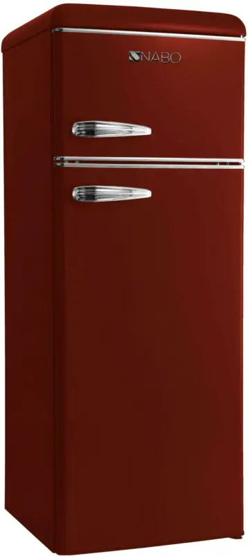 Kühl-Gefrier-Kombination Nabo KGR 2125 Bordeaux