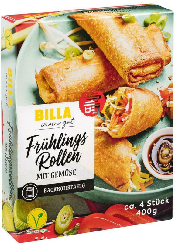 BILLA Frühlingsrollen mit Gemüse