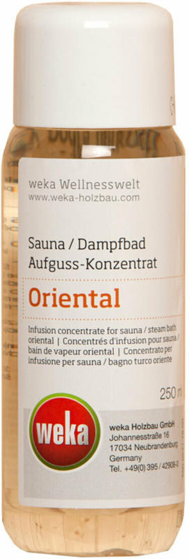 Sauna- und Dampfbadduft „Oriental“ Geruch: Oriental