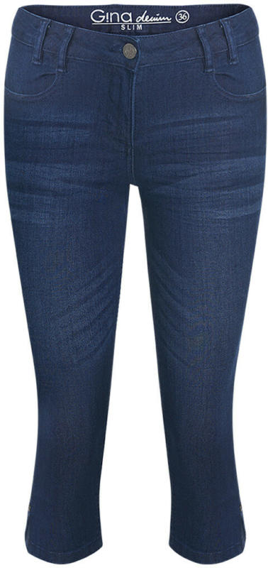 Damen Capri-Jeans mit Faltenwaschung (Nur online)