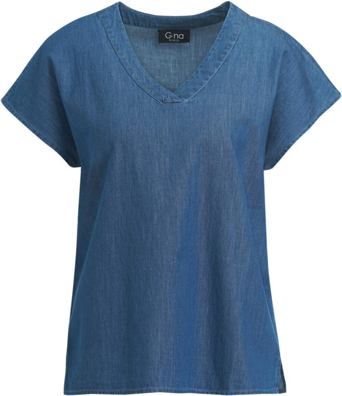 Damen Bluse in Denim-Optik (Nur online)