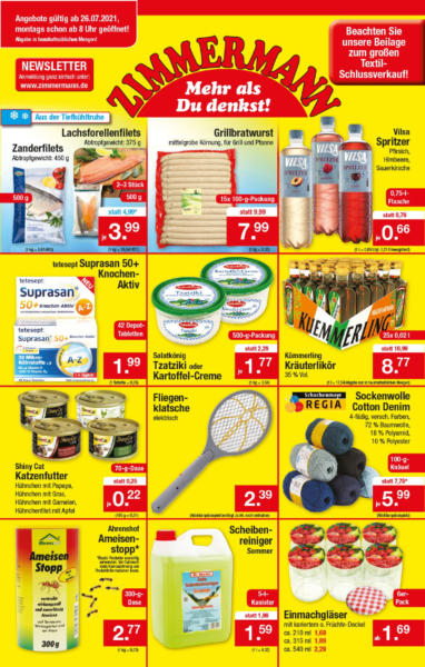 Nordwest Prospekte Zimmermann Sonderposten Angebote und Prospekte