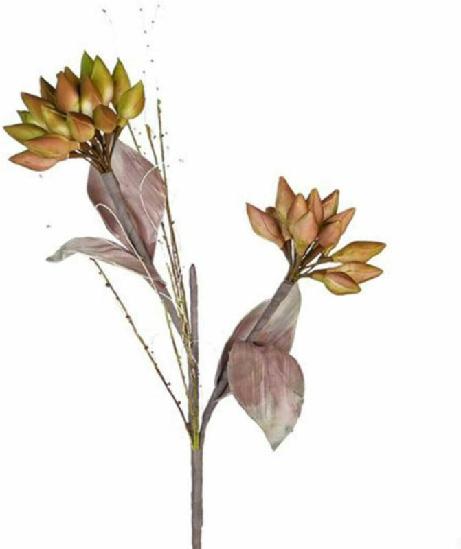 Kunstblume Buds-Blüte mit Knospen H: 93 cm