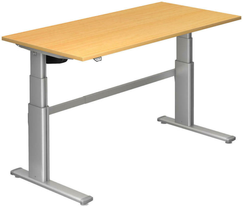 Schreibtisch 160/80/66-130 cm