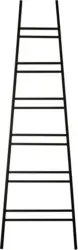 Leiter Lio aus Metall ca. 150cm
