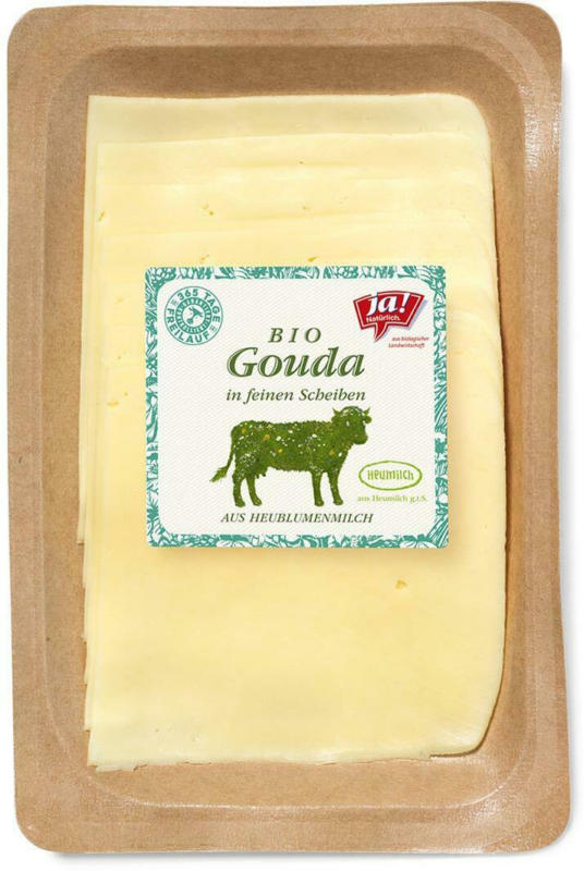 Ja! Natürlich Bio-Gouda Scheiben