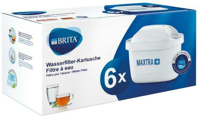 BRITA MAXTRA+ 6er Pack Filterkartusche für BRITA Tischwasserfilter