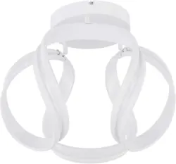 LED-Deckenleuchte Pruna max. 60 Watt Deckenlampe