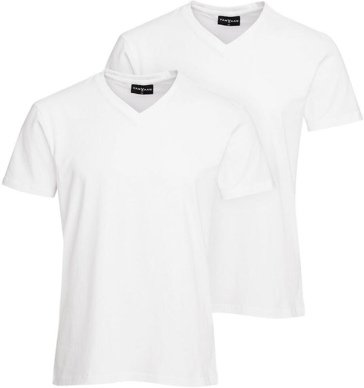 2 Herren T-Shirts mit V-Ausschnitt (Nur online)