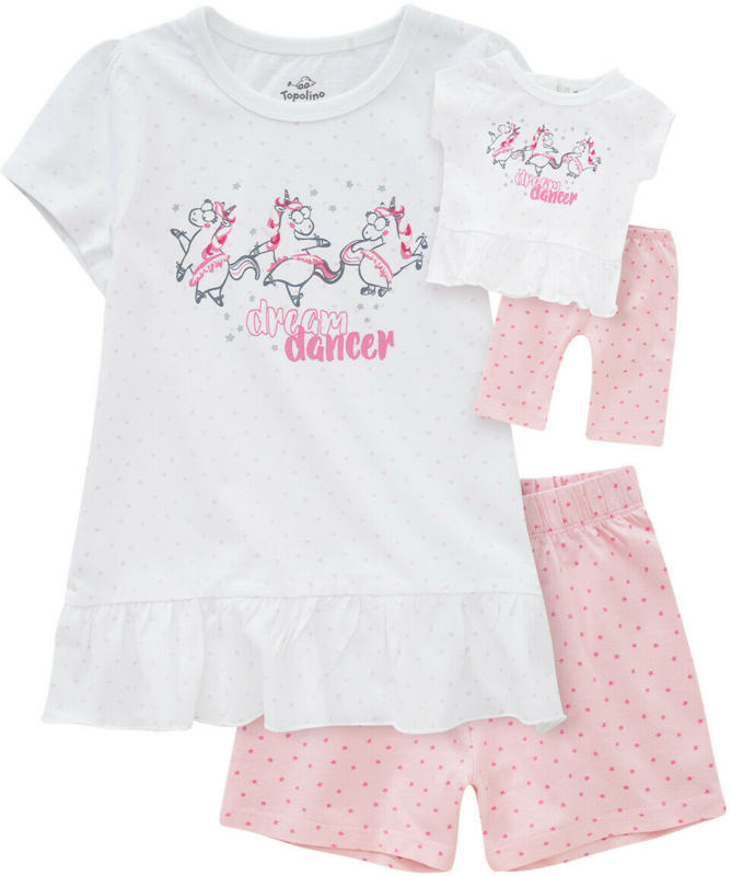 Mädchen Shorty und Puppen-Shorty im Set (Nur online)
