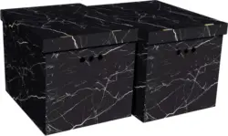 Box mit Deckel Jimmy, 2 Stk.