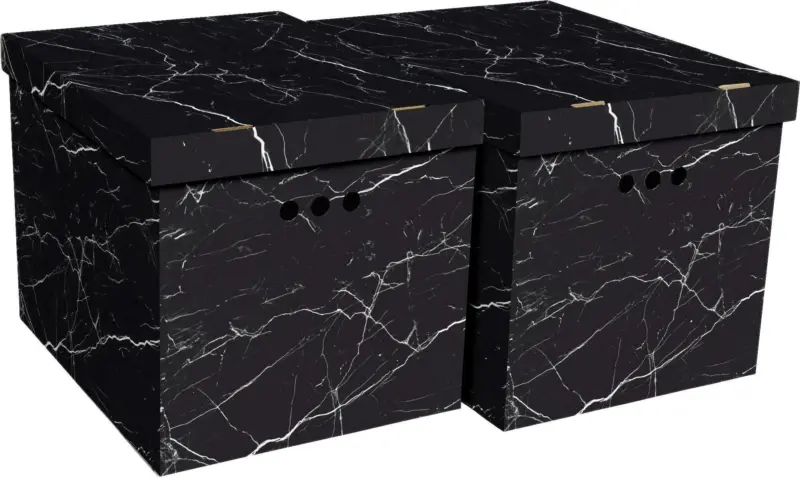 Box mit Deckel Jimmy, 2 Stk.