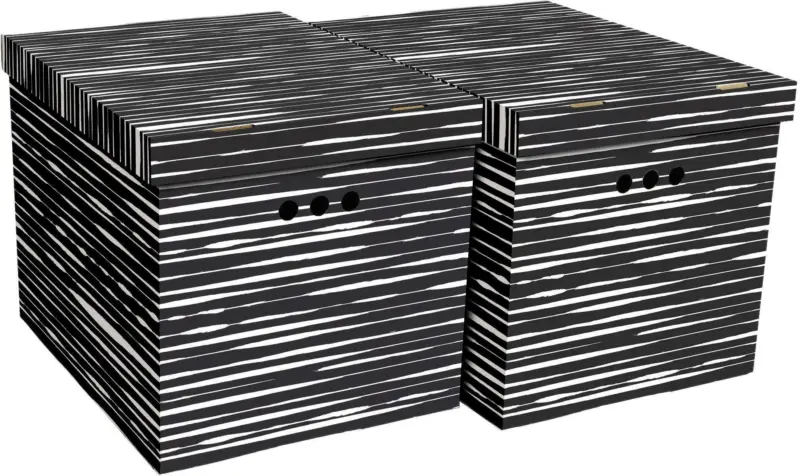 Box mit Deckel Jimmy, 2 Stk.