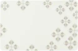 Tischset Adelon in Weiß