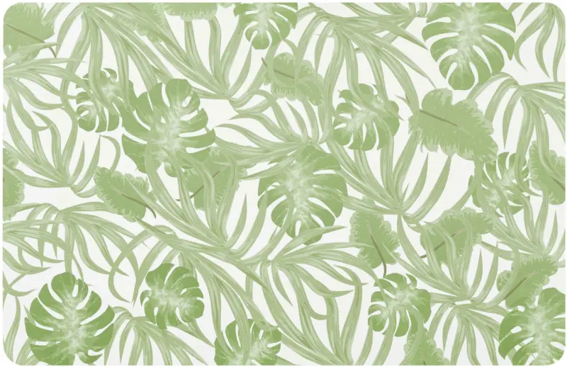 Tischset Adelon in Grün