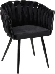 Stuhl in Schwarz