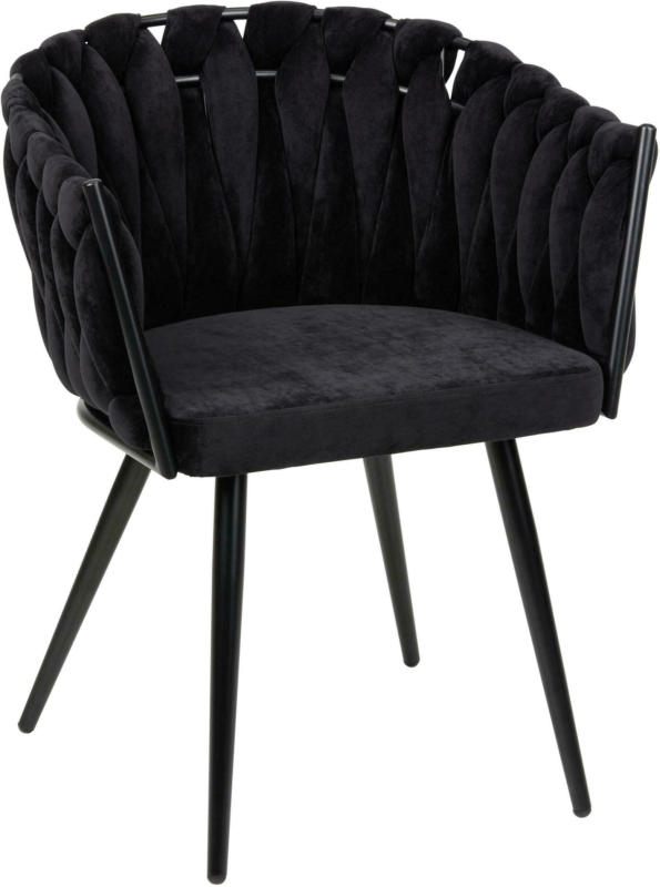 Stuhl in Schwarz