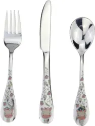 Kinderbesteck Kids aus Edelstahl, 3-teilig