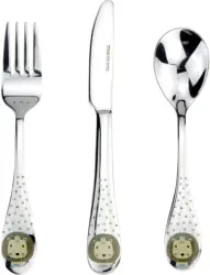 Kinderbsteck Kids aus Edelstahl, 3-teilig