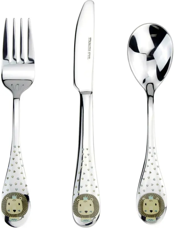 Kinderbsteck Kids aus Edelstahl, 3-teilig