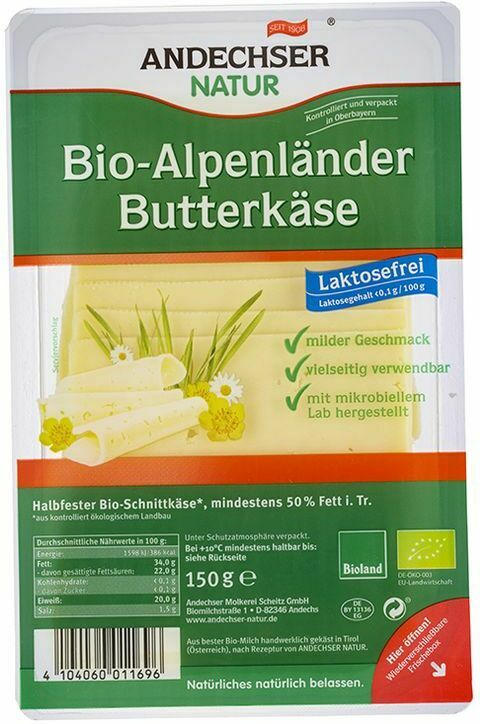 Bio-Alpenländer Butterkäse