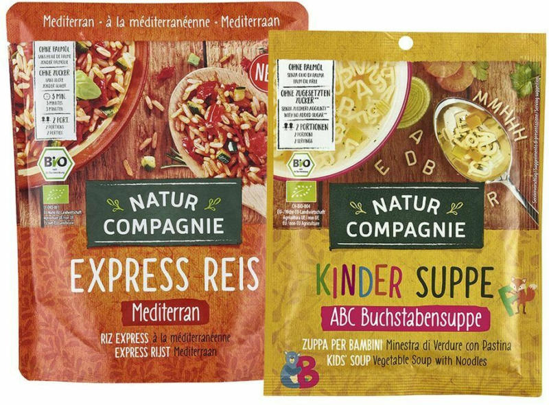Bio-Fertiggerichte oder-Suppen